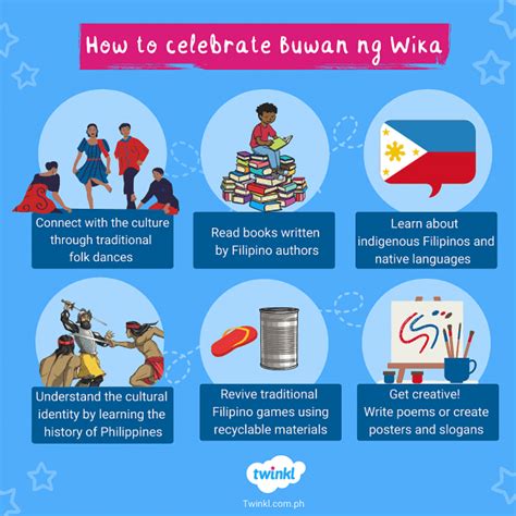 Buwan ng wika with meaningful, relevant Filipino words.